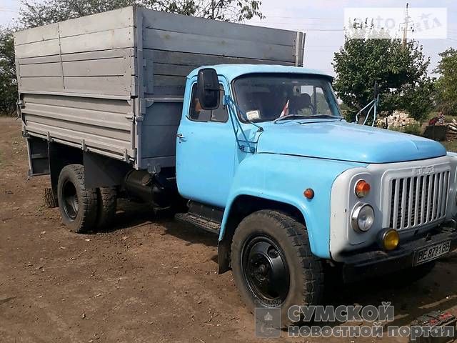 Автомобильная авария на трассе «Сумы-Полтава», двое пострадавших (+видео) дтп-газ-53