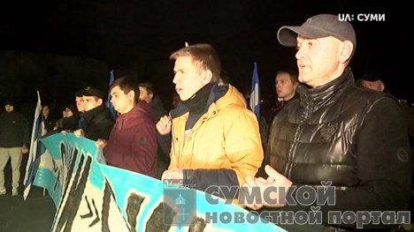 Протест  сумских фанатов футбола  заставил горсовет задуматься фанаты-футбола