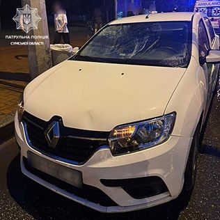 На пішохідному переході по вулиці Харківській збили пішохода sumy-novosti-dtp-har'kovskaja-logan