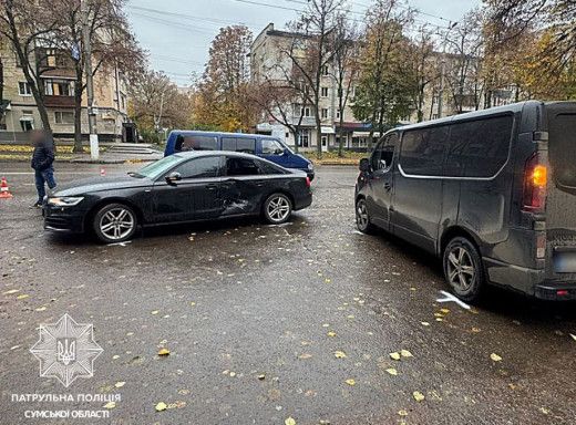В ДТП на Тараса Шевченка столкнулись три автомобиля sumy-novosti-dtp-shevchenka-audi