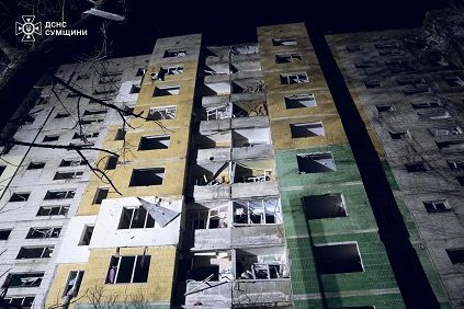 В Сумских многоэтажках пострадавших от ракетного удара россиян в 2024 году возвращают в строй лифтовое хозяйство sumy-novosti-obstrel-sumy-krut-2024